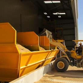 Wiggert táskás silós betonüzem rendszer