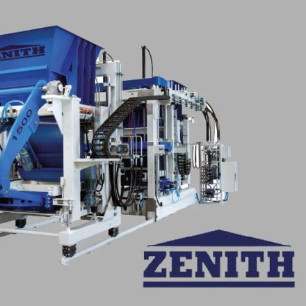 Zenith 1500 térkő, betonelem gyártó gép